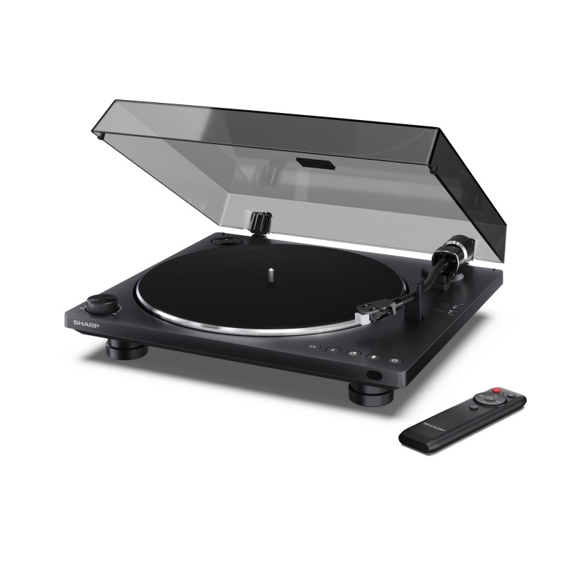 RP-TT100 tocadisco Tocadiscos de tracción por correa Negro Automático