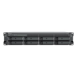 RackStation RS1226+ servidor de almacenamiento NAS Bastidor (2U) AMD Ryzen V1500B 4 GB DDR4 0 TB Synology DSM Negro