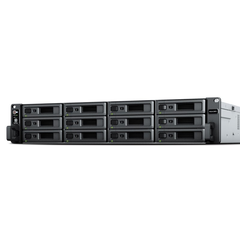 RackStation RS2423+ servidor de almacenamiento NAS Bastidor (2U) Ryzen Embedded V1780B 8 GB DDR4 0 TB DiskStation Manager Neg