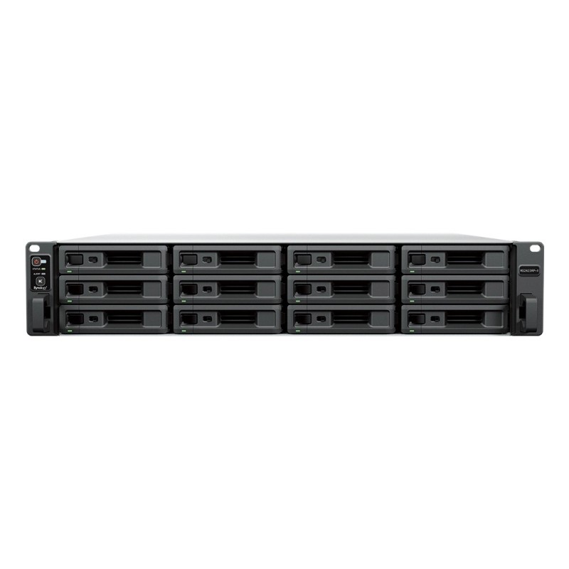 RackStation RS2423RP+II NAS Bastidor (2U) AMD Ryzen V1780B 8 GB DDR4 0 TB DiskStation Manager Negro