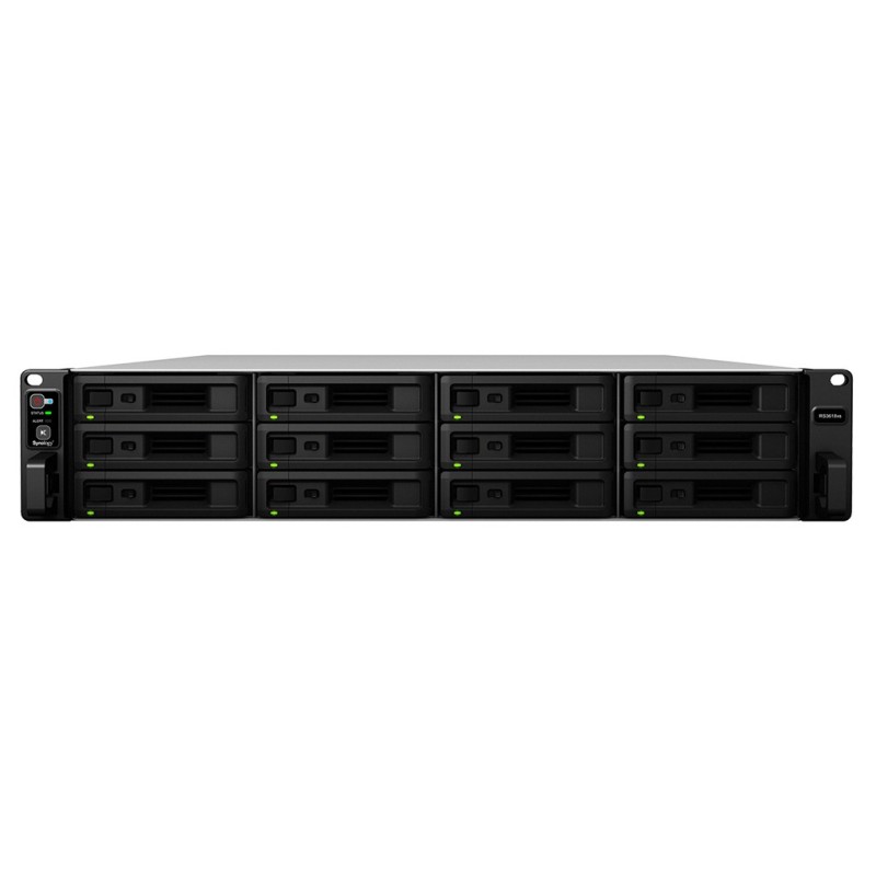 RackStation RS3618xs NAS Bastidor (2U) Intel® Xeon® D D-1521 8 GB DDR4 DiskStation Manager Negro