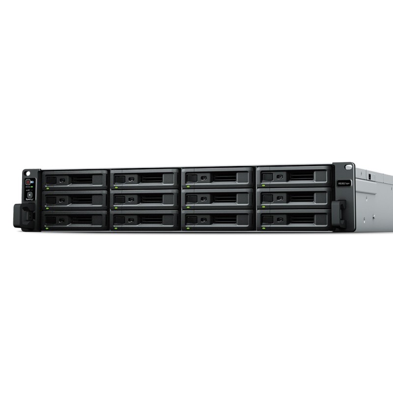 RackStation RS3621XS+ servidor de almacenamiento Bastidor (2U) Intel® Xeon® D-1541 8 GB DDR4 Negro