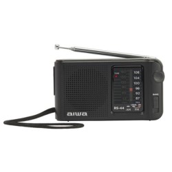 RS-44 radio Portátil Analógica Negro