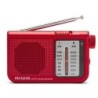 RS-55RD radio Personal Analógica Rojo