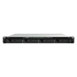 RackStation RS826+ servidor de almacenamiento NAS Bastidor (1U) AMD Ryzen V1500B 4 GB DDR4 0 TB DiskStation Manager Negro  Gr