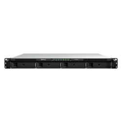 RackStation RS826RP+ servidor de almacenamiento NAS Bastidor (1U) AMD Ryzen V1500B 4 GB DDR4 0 TB DiskStation Manager Negro  