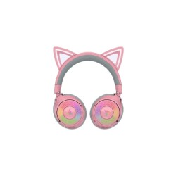 Kraken Kitty V3 Pro - Quartz Auriculares Inalámbrico y alámbrico Diadema Juego USB tipo A Bluetooth Rosa