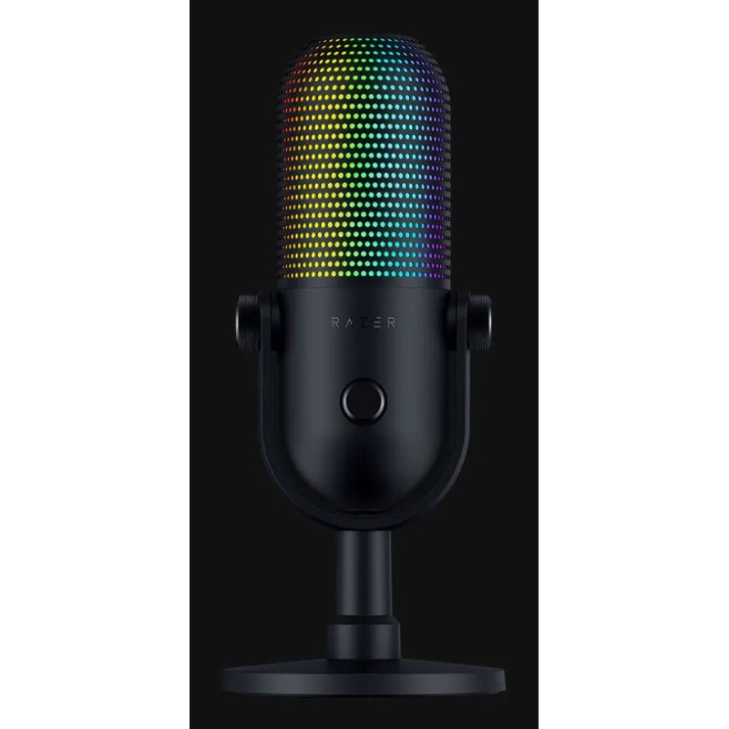 Seiren V3 Chroma 32 Bit DSP Negro Micrófono para PC