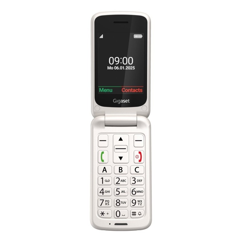 GL595 7 11 cm (2.8") 114 g Blanco Teléfono para personas mayores