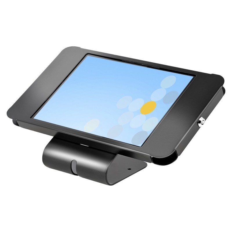 Soporte Seguro para Tablet - Base Universal Antirrobo para Tablets de hasta 10 5" - con Cerradura y Compatible con K-Slot - d