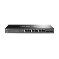 Omada TL-SG2428P Gestionado L2/L2+ Gigabit Ethernet (10/100/1000) Energía sobre Ethernet (PoE) 1U Negro