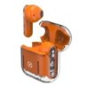 SHEER Auriculares True Wireless Stereo (TWS) Dentro de oído Llamadas/Música Naranja  Transparente