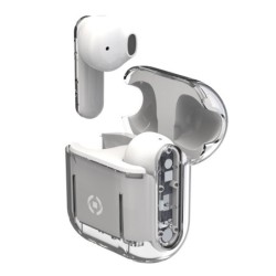 SHEER Auriculares True Wireless Stereo (TWS) Dentro de oído Llamadas/Música Transparente  Blanco