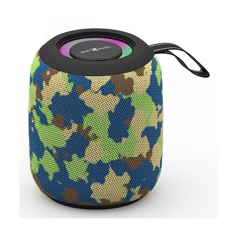 GMB Audio SPK-BT-LED-05-CM altavoz portátil o de fiesta Altavoz monofónico portátil Camuflaje 8 W