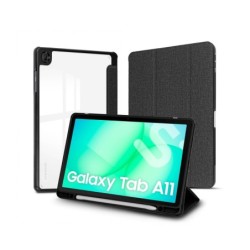 Funda Tablet Shock Case Samsung Tab A11 Negro 8 7" SmartCover magnético SlotPen