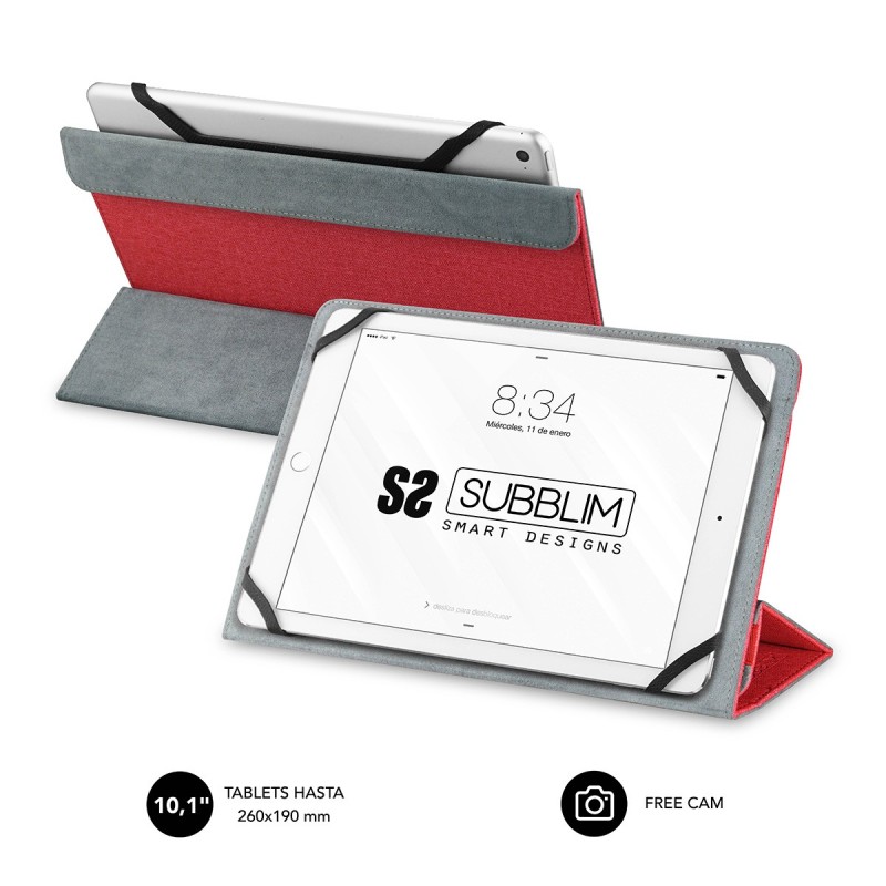 Funda Tablet Freecam Case 10 1" Red