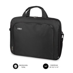 Maletín Ordenador Oxford Laptop Bag 13 3"-14" Black