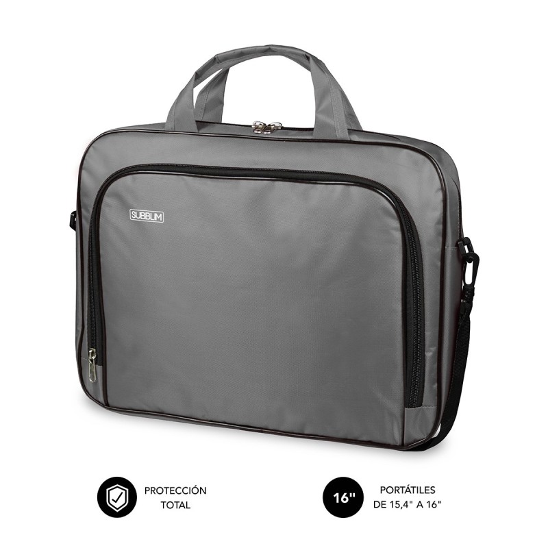 Maletín Ordenador Oxford Laptop Bag 15 4-16" Grey