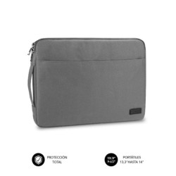 Funda Ordenador Urban Laptop Sleeve 13 3-14" Grey