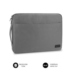 Funda Ordenador Urban Laptop Sleeve 15 6" Grey