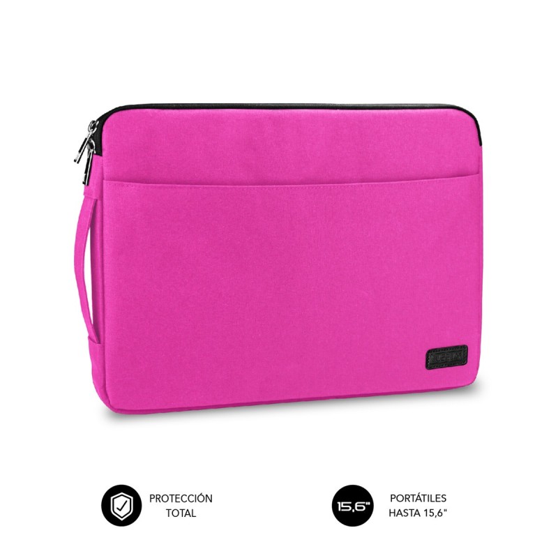 Funda Ordenador Urban Laptop Sleeve 15 6" Pink