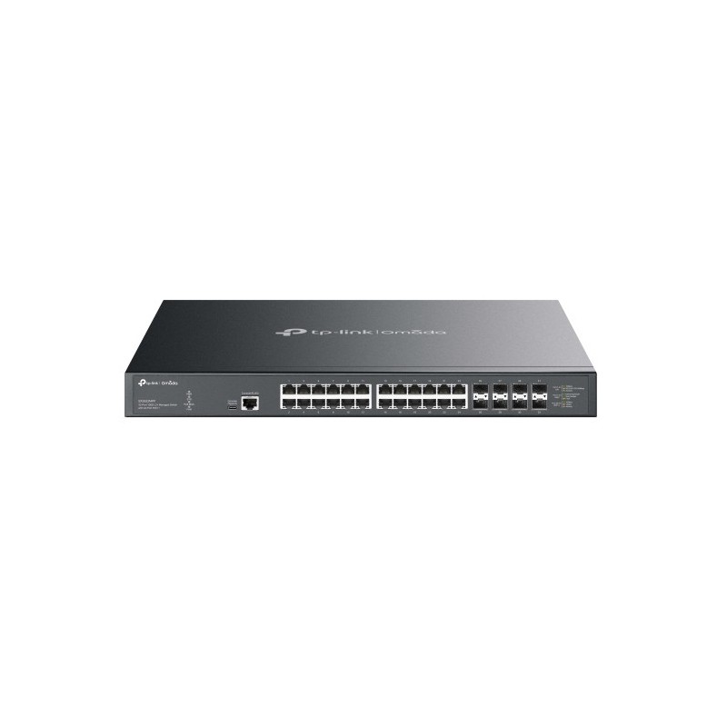 Omada SX3832MPP switch Gestionado L2+ 10G Ethernet (100/1000/10000) Energía sobre Ethernet (PoE) DIN rail Negro