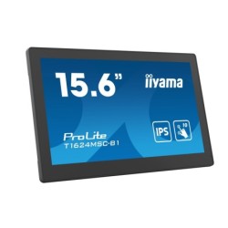 T1624MSC-B1 pantalla para PC 39 6 cm (15.6") 1920 x 1080 Pixeles Full HD LED Pantalla táctil Negro