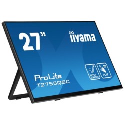 ProLite T2755QSC-B1 pantalla para PC 68 6 cm (27") 2560 x 1440 Pixeles Quad HD LCD Pantalla táctil Negro