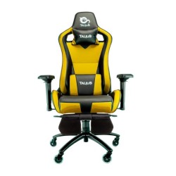 TAL-CAIMAN-YLW silla para videojuegos Silla para videojuegos universal Asiento acolchado