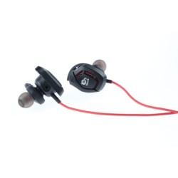 Intrauricular gaming Rex black/red