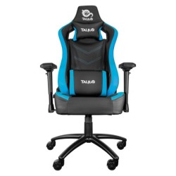 silla Vulture gaming negra/azul butterfly  base nylon  ruedas nylon