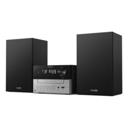 TAM3205M2 sistema de audio para el hogar Microcadena de música para uso doméstico 20 W Negro  Plata