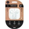 AURICULARES TECHONE BOTON MINI JACK BLAN