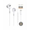 AURICULARES TECHONE BOTON USB-C BLANCO