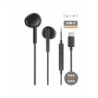 AURICULARES TECHONE BOTON USB-C NEGRO