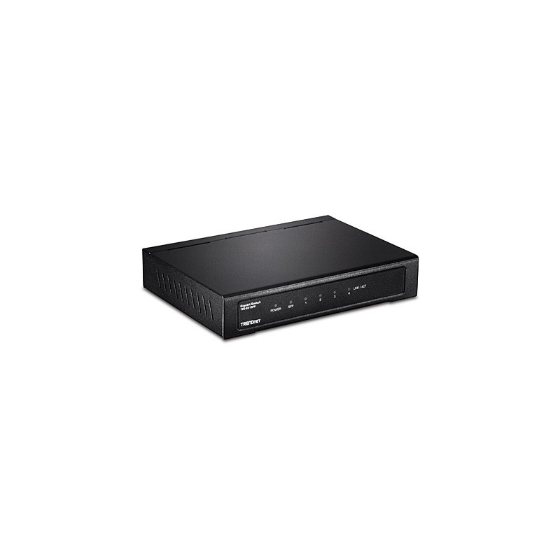 TEG-S51SFP switch No administrado Gigabit Ethernet (10/100/1000) Negro
