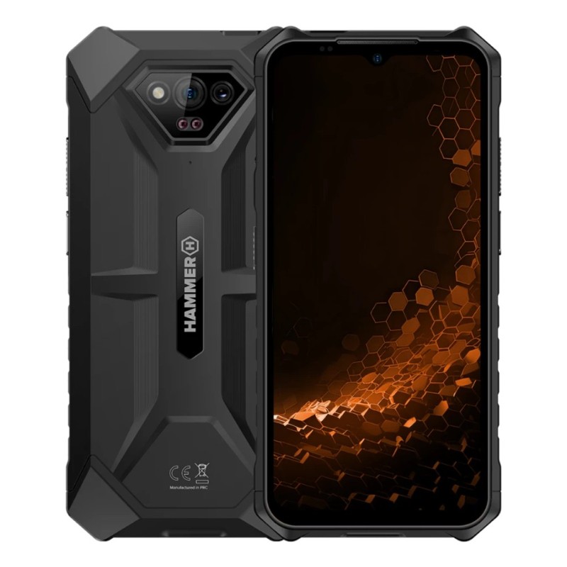Iron V 16 5 cm (6.5") SIM doble Android 13 4G USB Tipo C 6 GB 64 GB 6320 mAh Negro