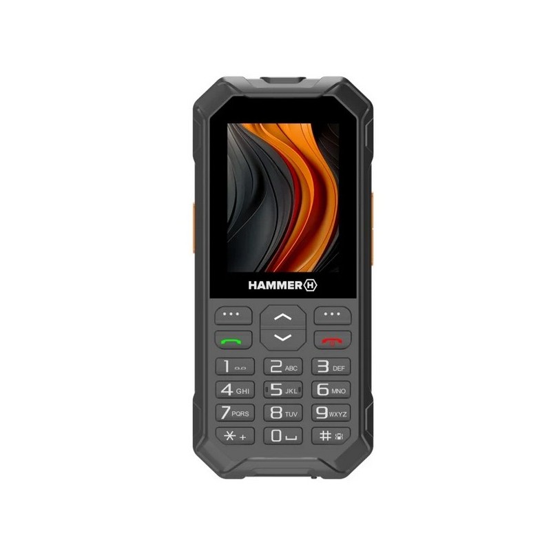 6 LTE 6 1 cm (2.4") Negro  Naranja Teléfono resistente