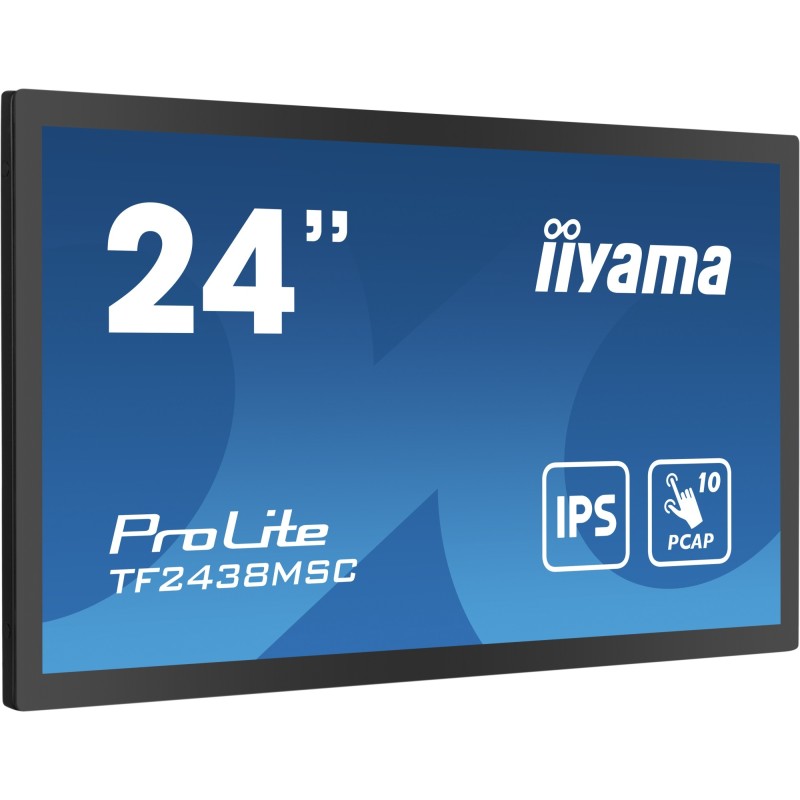 TF2438MSC-B1 pantalla para PC 60 5 cm (23.8") 1920 x 1080 Pixeles Full HD LED Pantalla táctil Negro