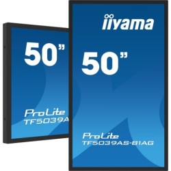 TF5039AS-B1AG pantalla para PC 125 7 cm (49.5") 3840 x 2160 Pixeles 4K Ultra HD LED Pantalla táctil Negro