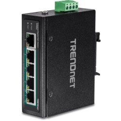 TI-PG50 switch No administrado Gigabit Ethernet (10/100/1000) Energía sobre Ethernet (PoE) Negro