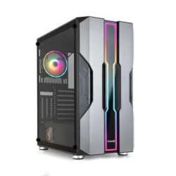 Caja Semitorre Gaming TQGCC103-B “NIGHTCITY” Negra