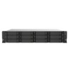 TS-1273AU-RP-8G servidor de almacenamiento NAS Bastidor (2U) Ryzen Embedded V1500B 8 GB DDR4 0 TB QNAP QTS Aluminio  Negro