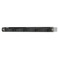 TS-432XeU NAS Bastidor (1U) 4 GB DDR4 0 TB QNAP QTS Negro  Gris