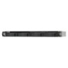 TS-432XeU NAS Bastidor (1U) 4 GB DDR4 0 TB QNAP QTS Negro  Gris