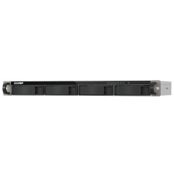 TS-433eU NAS Bastidor (1U) Cortex-A Cortex-A55 4 GB 0 TB QNAP Turbo System Negro