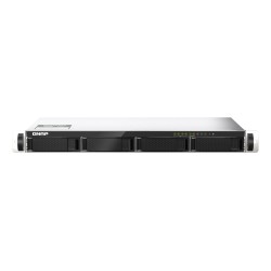 TS-435XEU NAS Bastidor (1U) Marvell CN9131 4 GB DDR4 0 TB QNAP QTS Negro  Gris