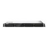 TS-435XEU NAS Bastidor (1U) Marvell CN9131 4 GB DDR4 0 TB QNAP QTS Negro  Gris