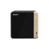 TS-464 NAS Torre Intel® Celeron® N5095 8 GB DDR4 0 TB QNAP QTS Negro