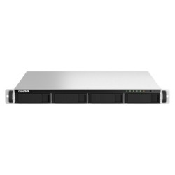 TS-464U NAS Bastidor (1U) Intel® Celeron® N5095 8 GB DDR4 0 TB QNAP Turbo System Aluminio  Negro